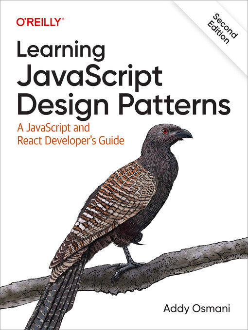 Title details for Learning JavaScript Design Patterns by Addy Osmani - Available
